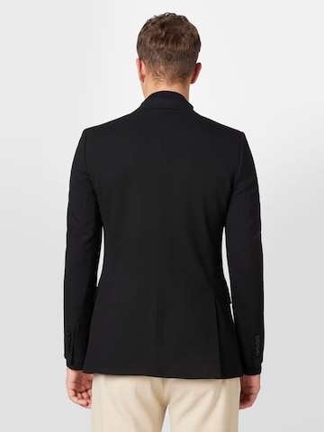 Coupe slim Veste de costume BURTON MENSWEAR LONDON en noir