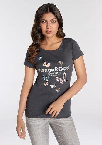 KangaROOS T-Shirt in Grau: predná strana