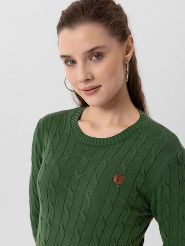 Jacey Quinn - Jersey 'Emelia' en verde