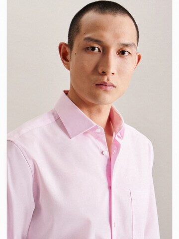 SEIDENSTICKER Regular fit Business shirt in Pink