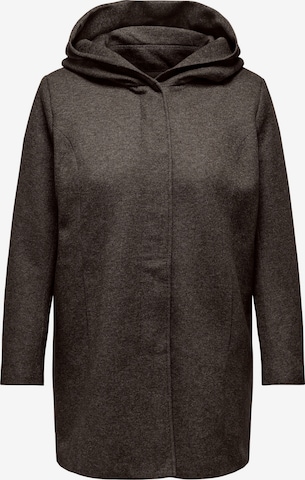 Cappotto di mezza stagione 'SEDONA' di ONLY Carmakoma in marrone: frontale