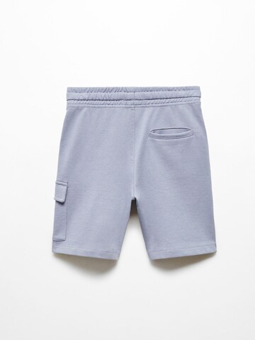 MANGO KIDS Regular Pants 'Safari' in Blue