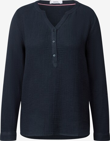 CECIL Blouse in Blue: front