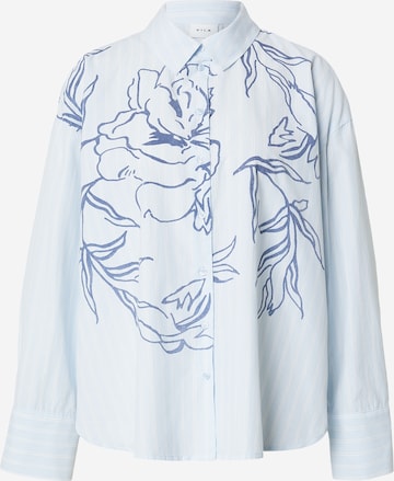 VILA Pusero 'VIFLORINA' värissä sininen: etupuoli