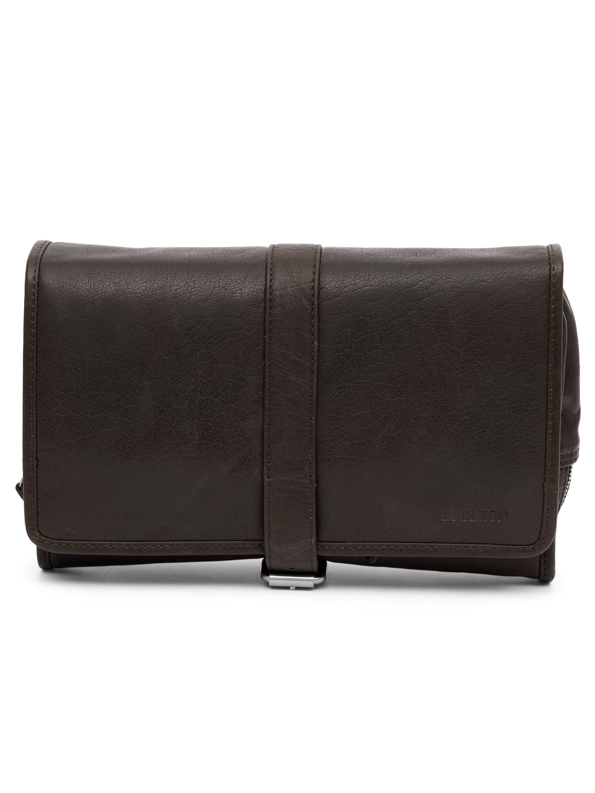 Lucleon Toiletry bag 'Montreal' in Brown: front