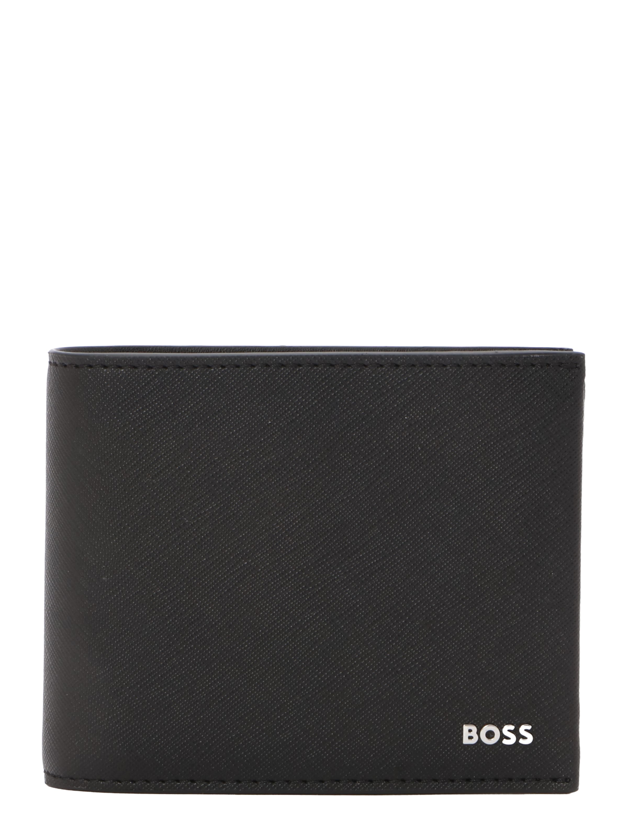 BOSS Wallet 'Northon' in Black: front