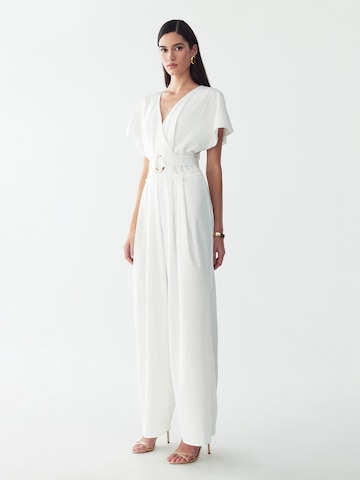 BWLDR Jumpsuit 'Zarah' in White