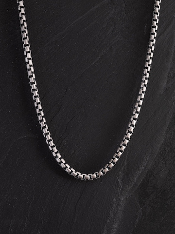REYTEL Necklace 'QUADRA' in Silver: front