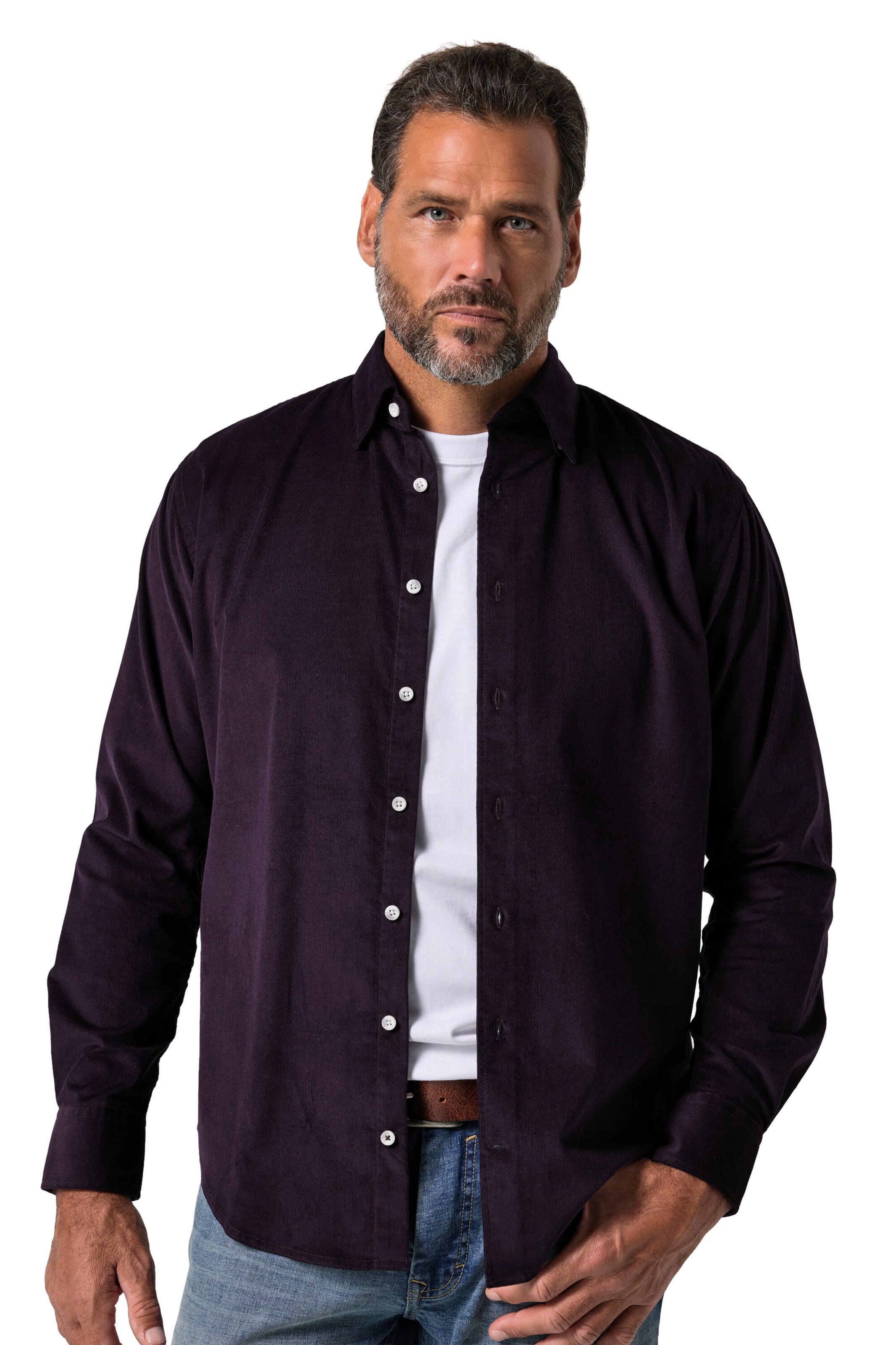 JP1880 Regular Fit Hemd in Blau