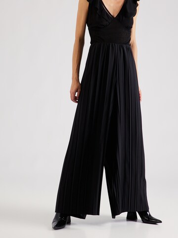 Guido Maria Kretschmer Women Wide leg Broek 'Lucila' in Zwart: voorkant