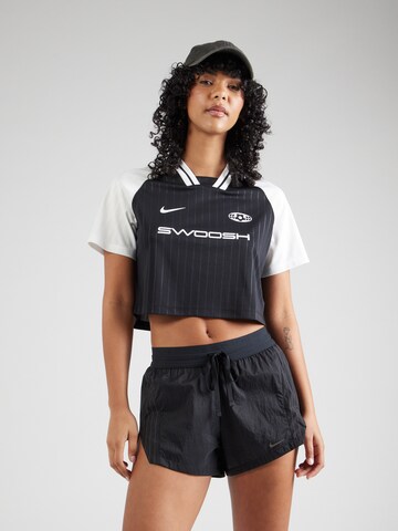 Nike Sportswear Футболка в Черный: спереди