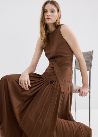 MANGO Dress 'Ori-W' in Brown: front