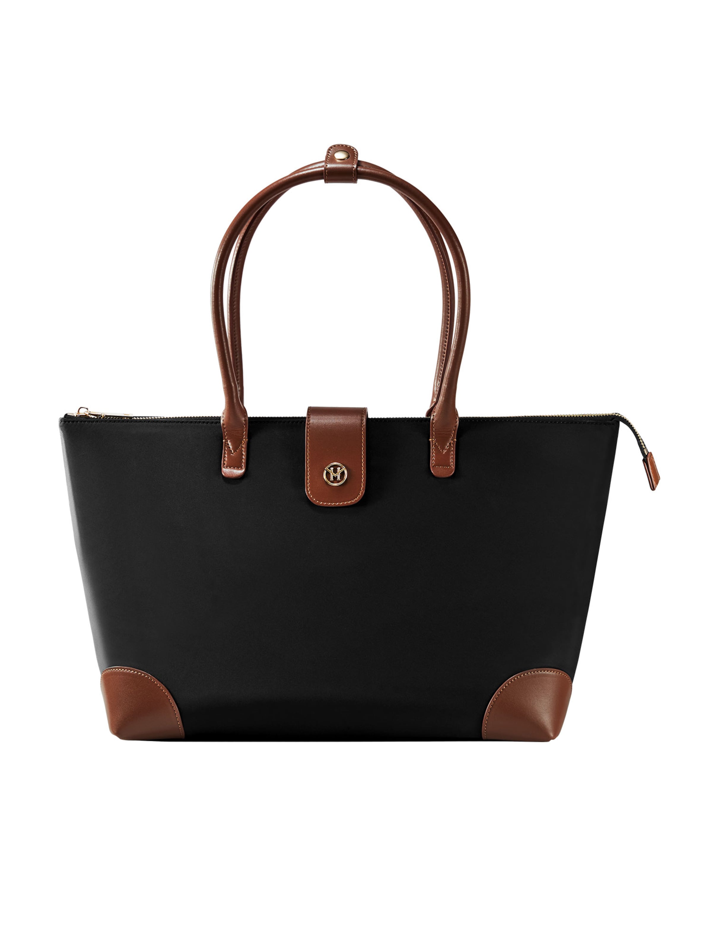 Victoria Hyde Handtasche 'Eva' in Schwarz: Vorderseite