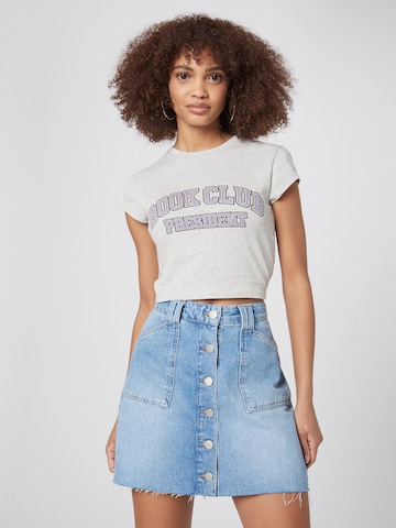 Daahls by Emma Roberts exclusively for ABOUT YOU - Camiseta 'Cara' en gris: frente