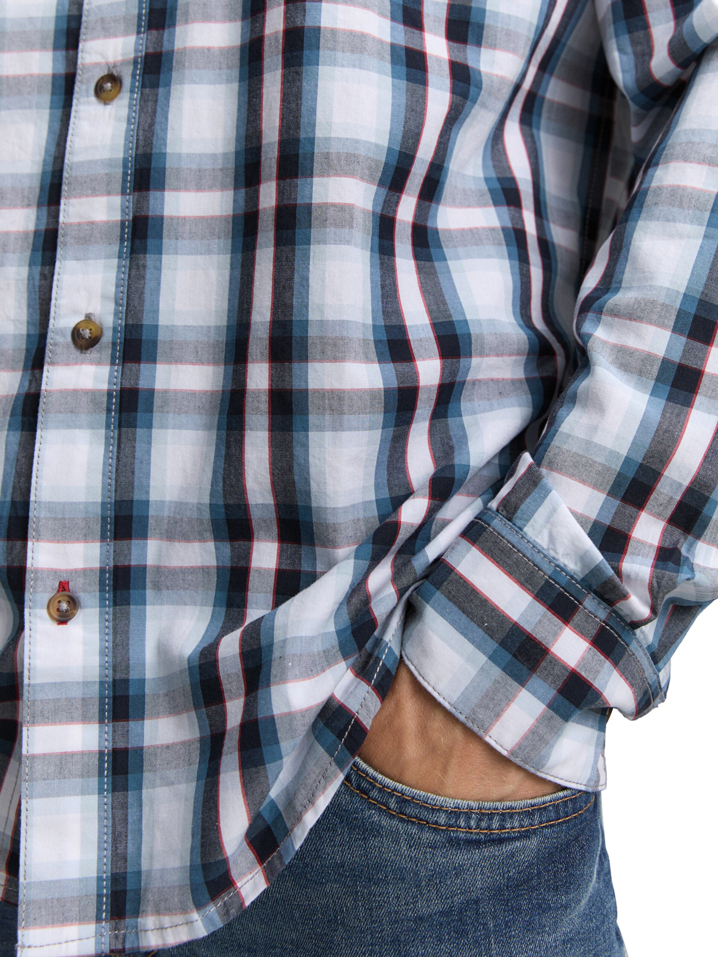 Regular fit Camicia di TOM TAILOR in blu