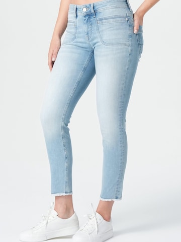 M.O.D MIRACLE OF DENIM - Slimfit Calças de ganga em azul