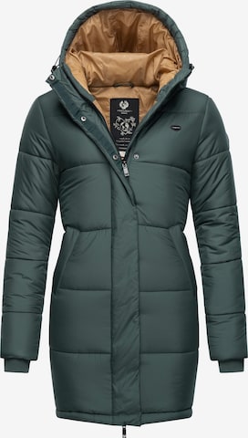 Ragwear Winter Coat 'Relive' in Green