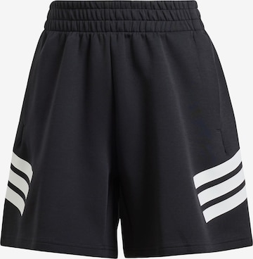 ADIDAS SPORTSWEAR Loosefit Sportshorts 'Future Icons' in Schwarz: Vorderseite