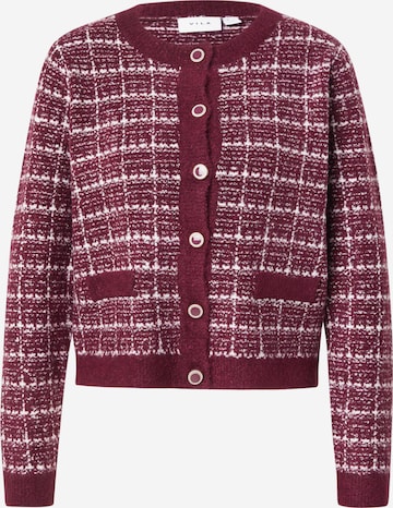 Cardigan 'VIAUDREY' VILA en violet : devant