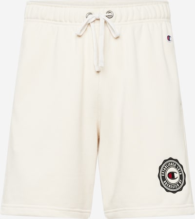 Champion Authentic Athletic Apparel Pants in Pastel yellow / Red / Black, Item view
