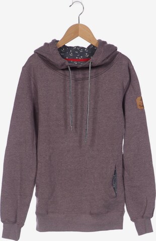 Derbe Sweatshirt & Zip-Up Hoodie in M in Purple: front