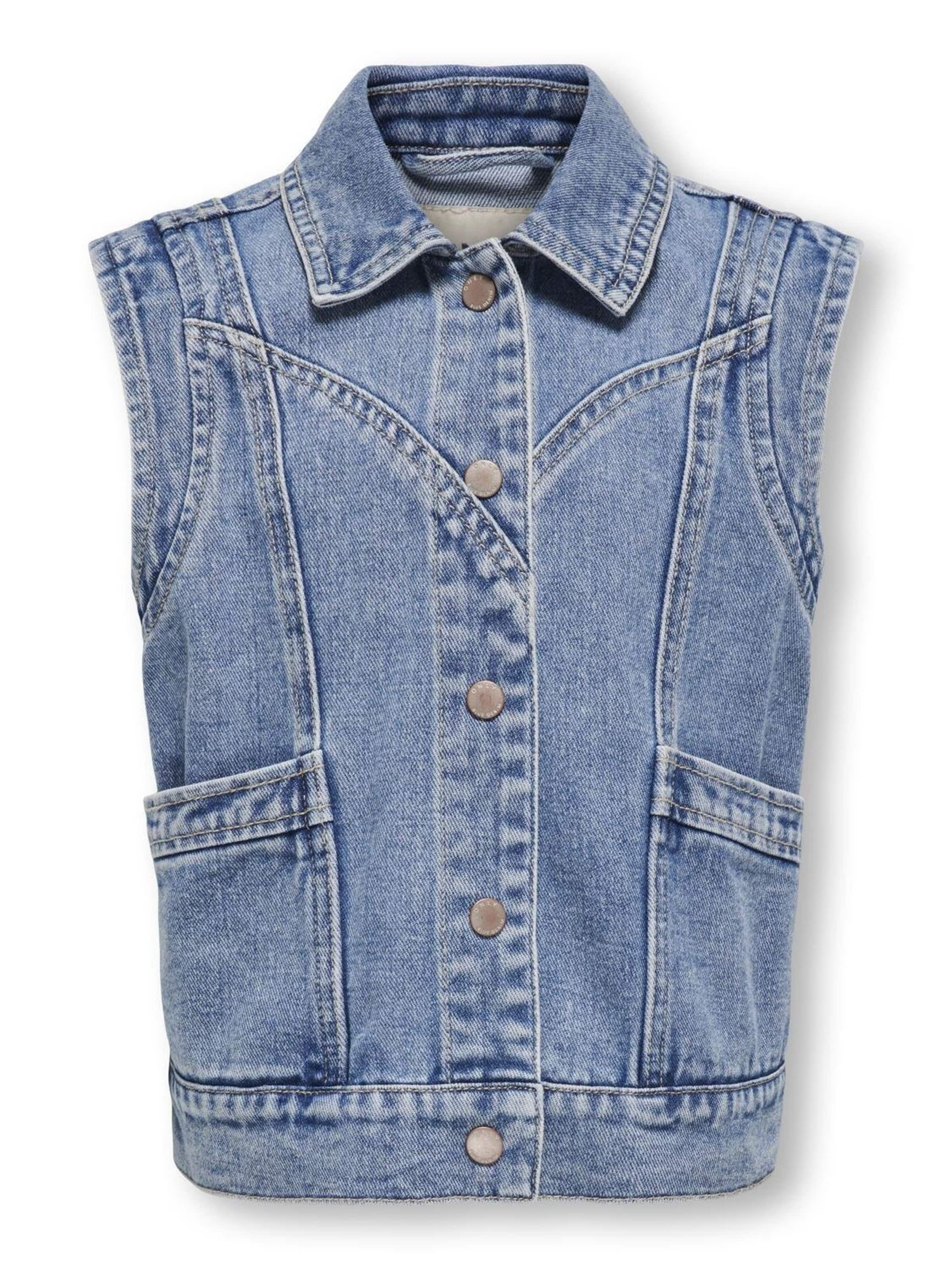 ONLY GIRLS Vest 'KOGKENNEDY' in Blue: front