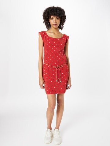 Ragwear - Vestido 'TAG' en rojo: frente