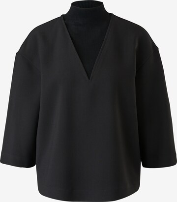 Pull-over s.Oliver BLACK LABEL en noir : devant