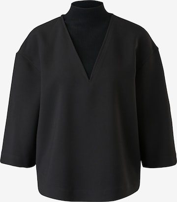 s.Oliver BLACK LABEL Sweater in Black: front