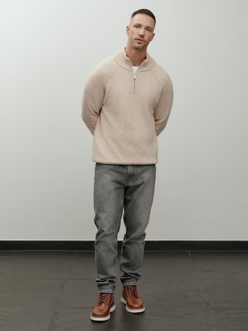 DAN FOX APPAREL Pullover 'Essential' i beige