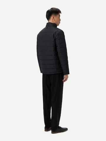GOBI Cashmere Übergangsjacke 'Men's CashmereTECH Jacket'‌‌‌‌‌‌‌‌‌‌ in Schwarz