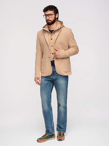 Ombre Regular fit Blazer in Brown