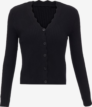 Cardigan IPARO en noir : devant