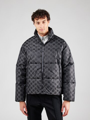 Karl Lagerfeld Jacke in Schwarz: Vorderseite