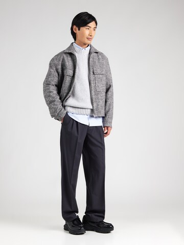 HUGO Φθινοπωρινό και ανοιξιάτικο μπουφάν 'Juliano244F1' σε γκρι