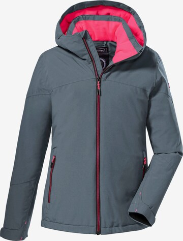 KILLTEC Outdoor jacket in Grey: front