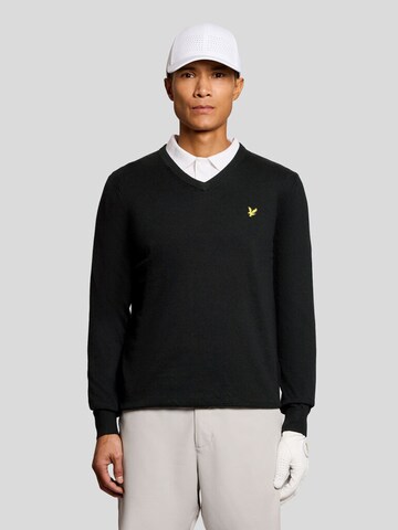Lyle & Scott Pullover in Schwarz: Vorderseite