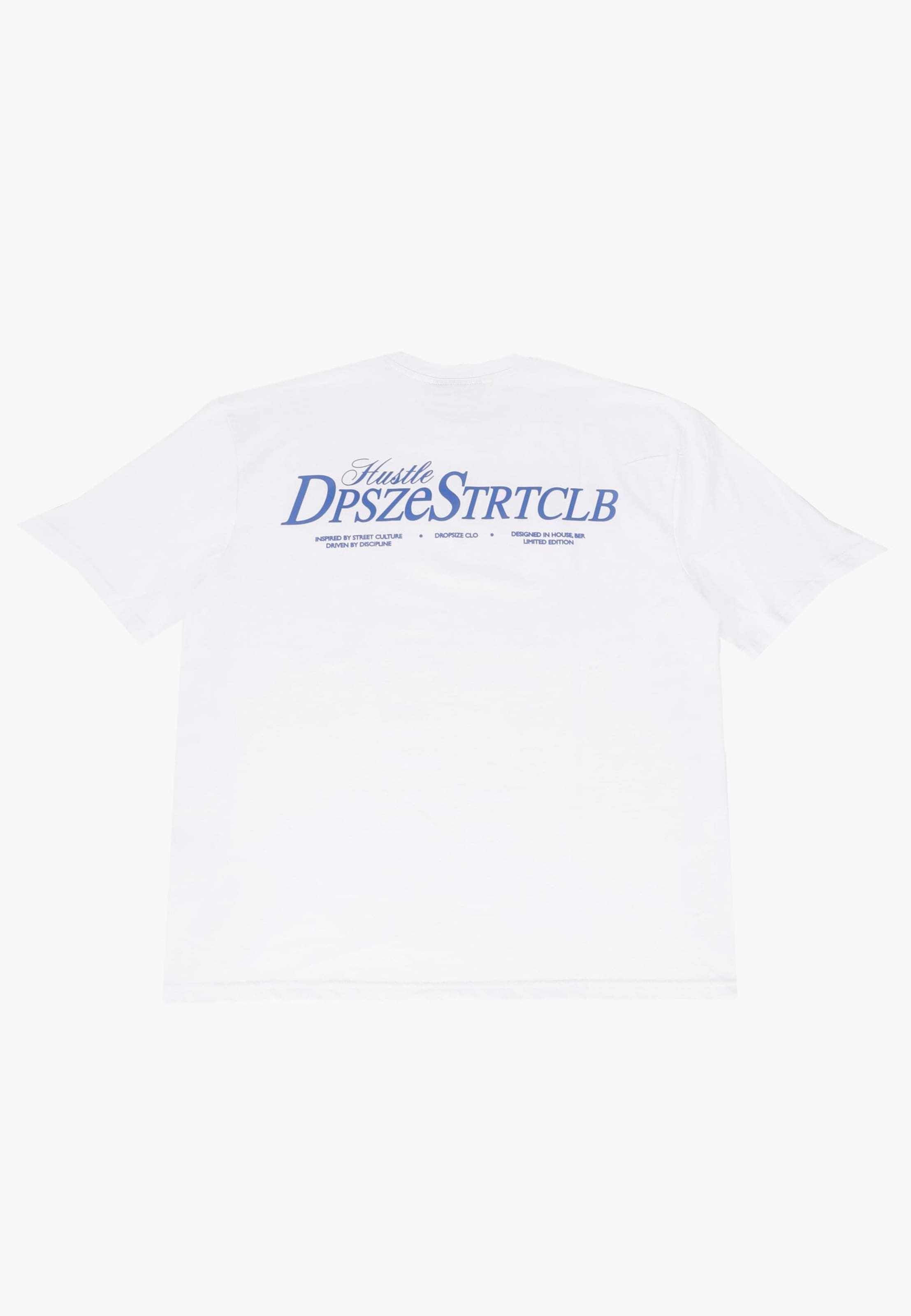 Dropsize Shirt 'STRTCLB' in Wit