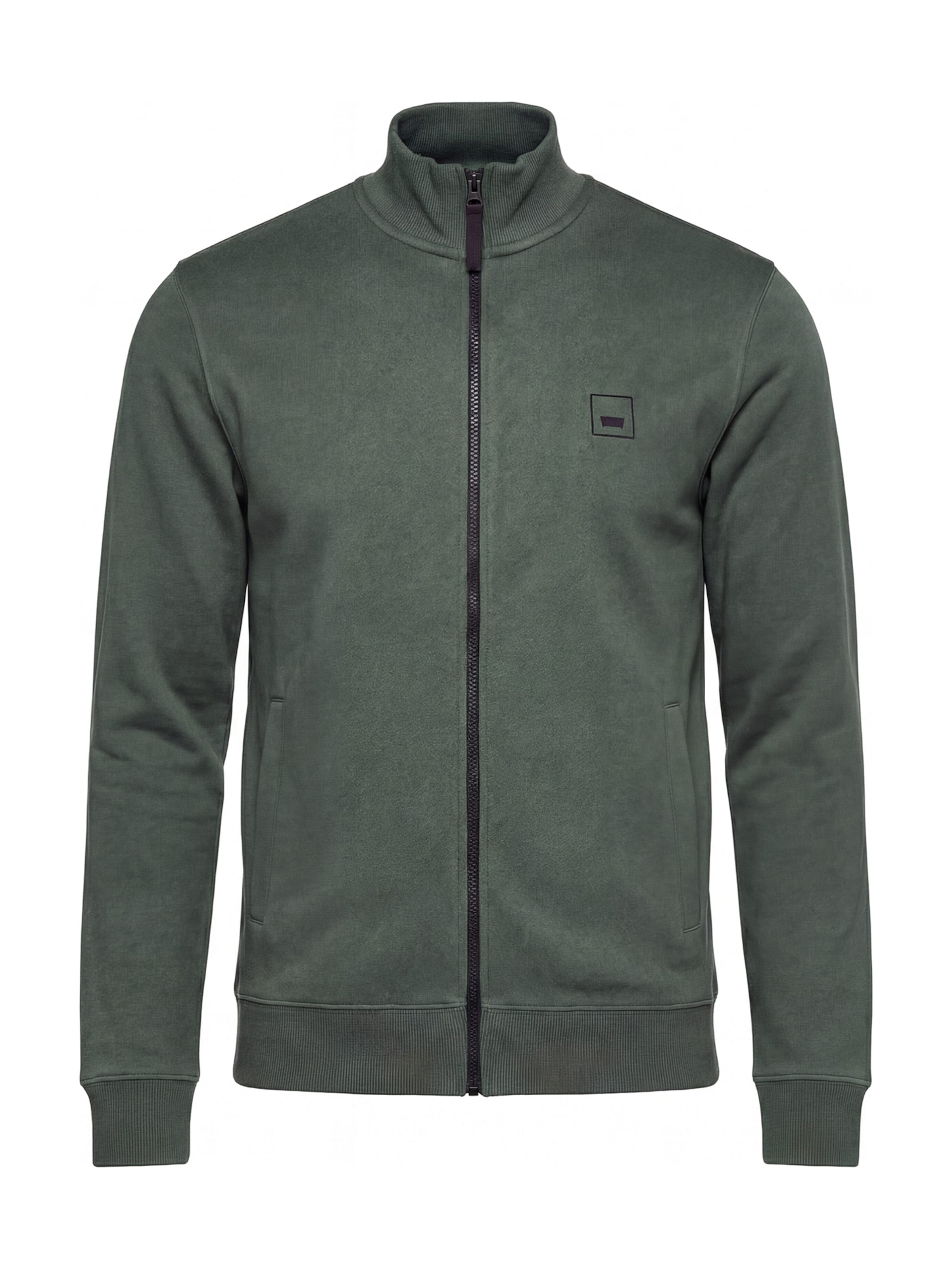 Carrera Jeans Sweatshirt 'Full Zip'‌‌‌‌‌‌‌ in Grün: Vorderseite