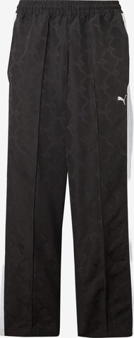 PUMA Workout Pants in Black: front