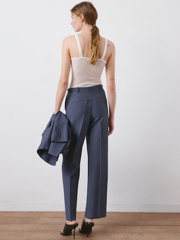 Loosefit Pantalon 'Tempo' MANGO en bleu