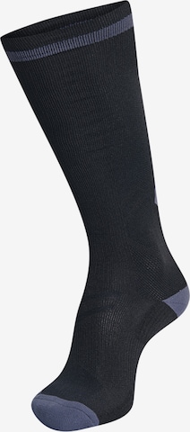 Hummel Athletic Socks in Black: front