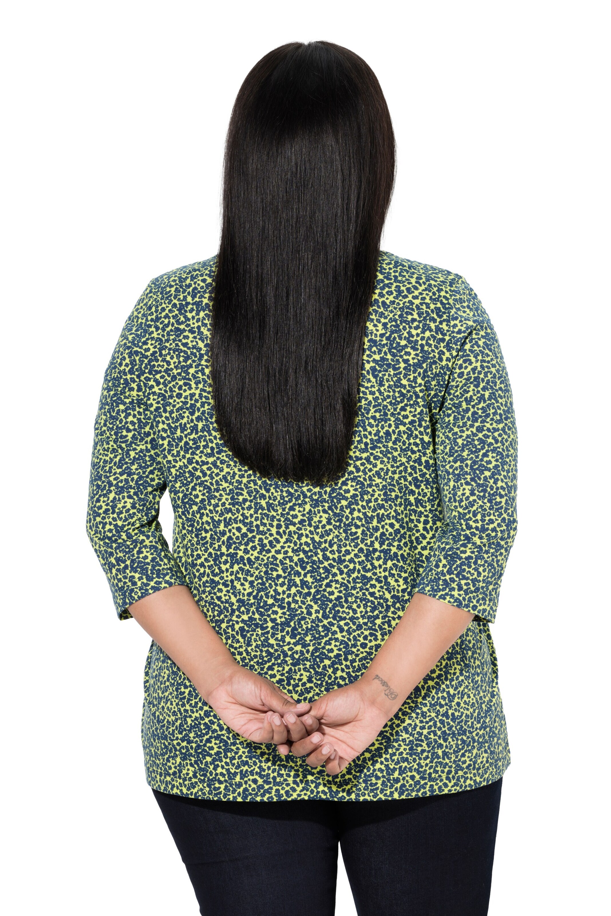 Ulla Popken Bluse in Grün