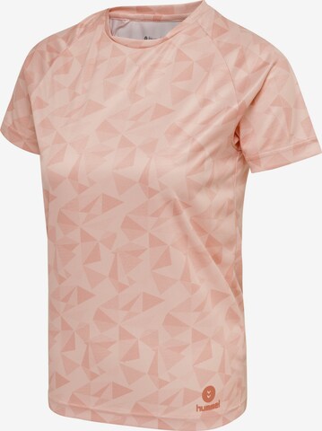 Hummel Functioneel shirt in Roze: voorkant