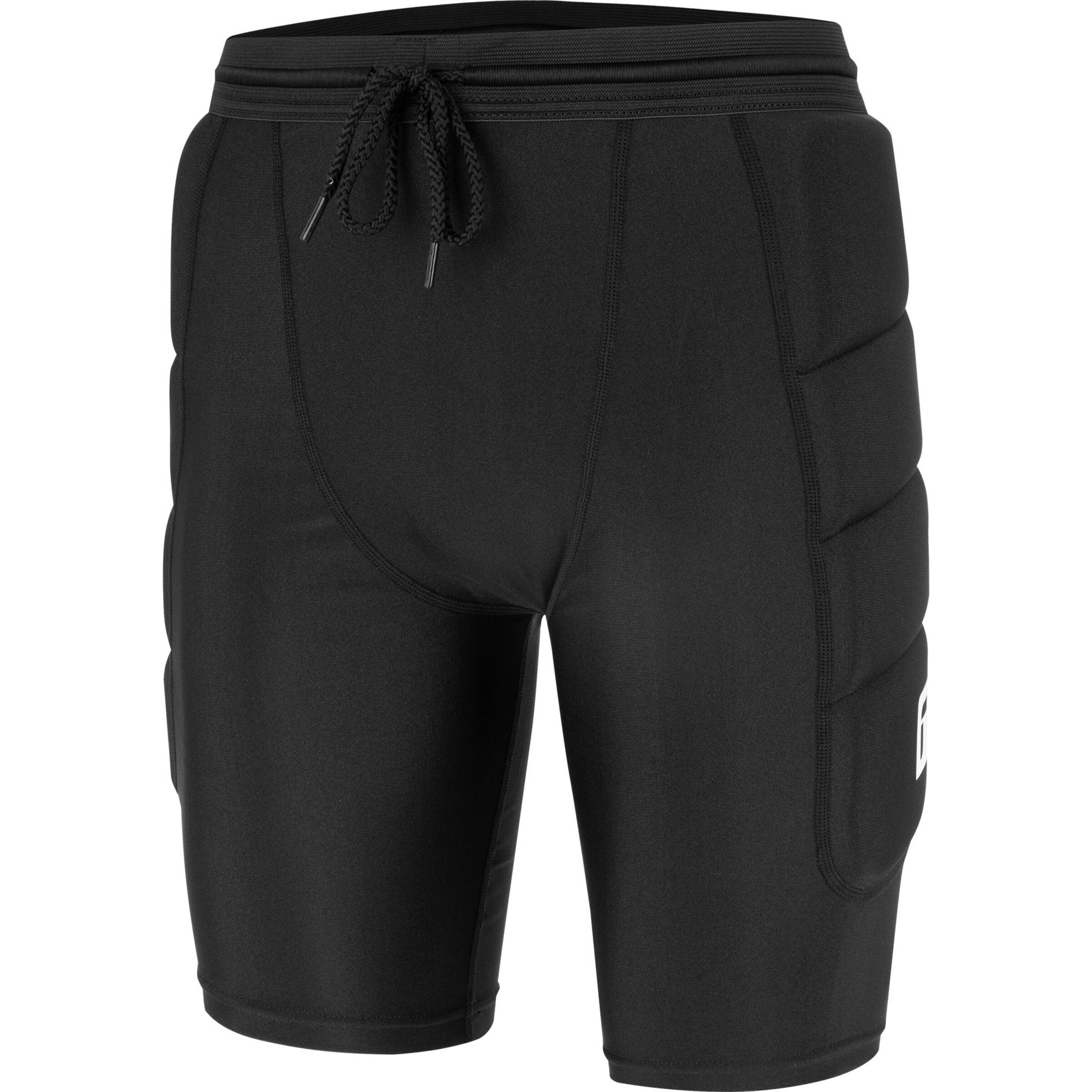 REUSCH Regular Sportshorts in Schwarz: Vorderseite