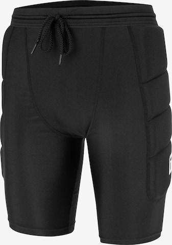 REUSCH Regular Workout Pants 'Soft Padded' in Black: front