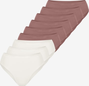 SLOGGI Slip 'GO Daily Cotton' in Braun: Vorderseite