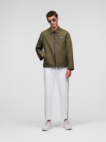 Veste mi-saison Karl Lagerfeld en vert