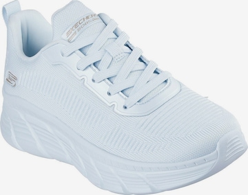 SKECHERS Platform trainers 'Bobs B Flex Hi - Fly' in Blue: front