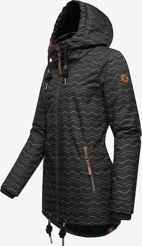 Ragwear Weatherproof jacket 'Zuzka' in Black